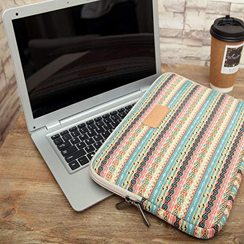 BSLVWG 10 Inch Laptop Sleeve Multi-Color & Size Choices Case/Water-Resistant Neoprene Notebook Computer Pocket Tablet Briefcase Carrying Bag/Pouch Skin Cover - color: Plaid, size: 10 inch