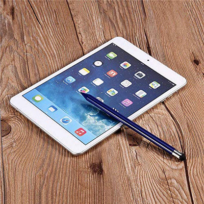 Universal Touch Screen Pen Replacement Stylus for Tablet s6 lite with 2 Replacement Tips Dark Blue Styli Pencil Compatible for Cell Phones Tablets Laptops Android Devices
