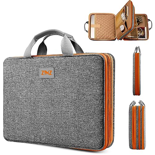 Slim Expandable Laptop Case 15.6 Inch Sleeve Upgraded Protective Durable Recycled Carrying Case Compatible with MacBook 15" & 16" and Most 15" 15.6" 16" Notebook,D01G02 - color: D01g02, size: 15.6"
