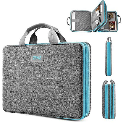 Slim Expandable Laptop Case 15.6 Inch Sleeve Upgraded Protective Durable Recycled Carrying Case Compatible with MacBook 15" & 16" and Most 15" 15.6" 16" Notebook,L01G02 - color: L01g02, size: 15.6"
