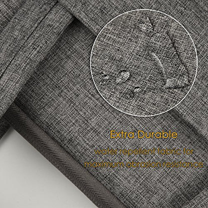 CCPK Laptop Bag 13-13.3 inch for New MacBook Pro 14 Inch M5 A3426 A3427 2026 A3434 2025 M4 A3185 2024 M3 M2 M1 2023 2021 Air Neo Laptop Sleeve Computer Case with Handle Waterproof Briefcase Black Grey