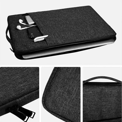 15.6In Laptop Case Sleeve, Protective Cover Bag with Accessories Pocket for 15-16In HP Asus Dell Lenovo Notebook - color: Black