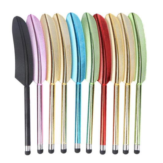10 pcs Stylus Pen for Touchscreen - Creativity Capacitive Stylus Universal for Phone Tablet Compatible with Ipad (Mixed Colors) - size: 15.50X2.00X1.00CM