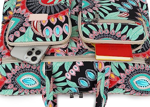 Laptop Shoulder Bag15.6inch women men Waterproof 16inch Computer Bags Women Business Office Work Bag Briefcase 14 inch case - color: Indian Style