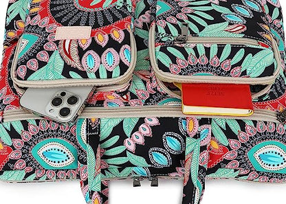Laptop Shoulder Bag15.6inch women men Waterproof 16inch Computer Bags Women Business Office Work Bag Briefcase 14 inch case - color: Indian Style