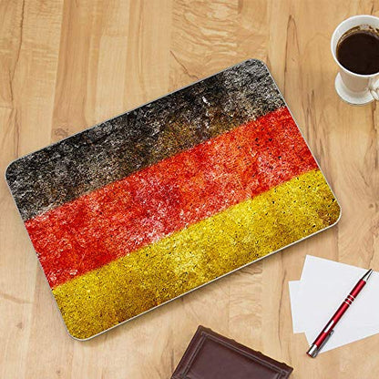 Flags | Custom Fit Made to Order Laptop Notebook Skin Vinyl Sticker Cover Decal Fits 13.3" 14" 15.6" 16" HP Lenovo Apple Mac Dell Compaq Acer Flag Germany Grunge Distressed Country - color: Style 16