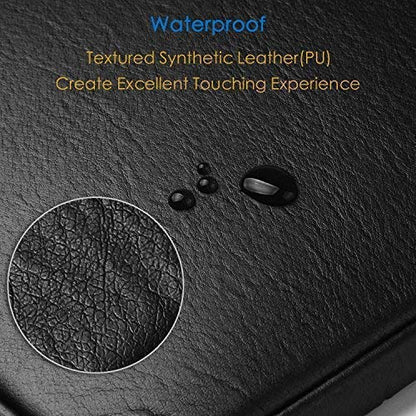 CCPK 13" Laptop Sleeve Cover Compatible with New MacBook Neo Pro M5 Chip A2338 Mac Air 13 Inch 2026 Accessories A2337 A2289 A1989 A1932 2019 13.3 Inch Waterproof Carrying Case Bag PU Leather, Black - size: 13 inch / New 13.3" MacBook