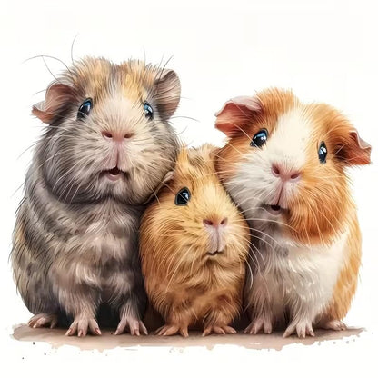 Cute Animal Hamster PVC Vinyl Car Decals Stickers Waterproof Self-Adhesive Decals for Cars, Laptops, Trucks, Motorcycles Wall Window Luggage Scratch Cover Door Decor Sticker