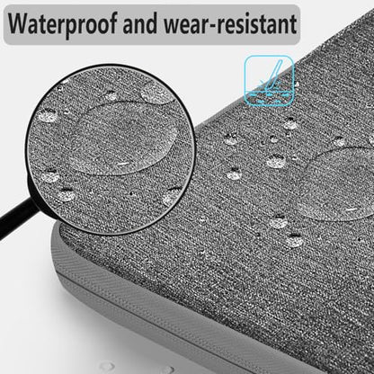 Hseok Laptop Shoulder Bag 13-14 inch Shockproof Water-Resistant HandBag with Small Case Compatible with MacBook Pro/Neo 14" M5/M4/M3/M2/M1, Mac Air/Pro 13.3", XPS 13/14, Most 13"-14" PC,Dark gray - color: Dark Gray, size: 13"-14"