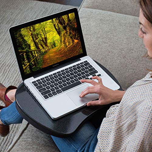Sofia + Sam Mini Memory Foam Lap Desk Color: Black - color: Black