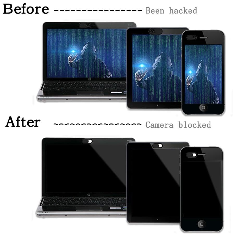 Privacy Camera Cover Security Blocker Compatible with Motorola Razr Ultra (2025), Webcam Closure Black