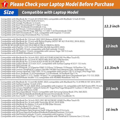 Puffy Quilted Laptop Sleeve with a Removable Shoulder Strap Compatible with MacBook Air/Pro, 13-13.3 inch Notebook, Compatible with MacBook Pro 14 inch M3 M2 M1 Chip 2023-2021 - color: Sleeve - Blackish Green, size: 13-13.3 inch
