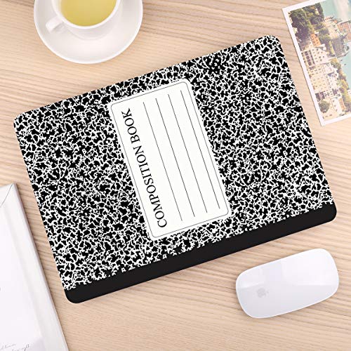 DONGKE Compatible with MacBook Air 13 inch Case 2021 2020 2019 2018 Release A2337 M1 A2179 A1932 with Retina Display & Touch ID, Plastic Hard Shell & Keyboard Cover - Composition Book - color: Composition Book