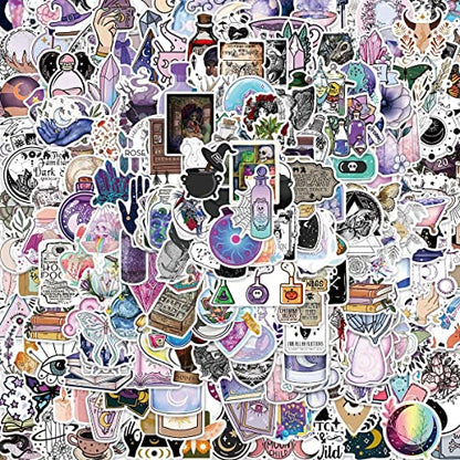 300 Witchy Stickers - Boho Witch Aesthetic, Potion Bottle, Apothecary, Magic Stickers for Water Bottle, Laptop, Scrapbooking - Perfect Gifts for Girls, Kids, Teens