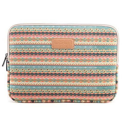 BSLVWG 10 Inch Laptop Sleeve Multi-Color & Size Choices Case/Water-Resistant Neoprene Notebook Computer Pocket Tablet Briefcase Carrying Bag/Pouch Skin Cover - color: Plaid, size: 10 inch