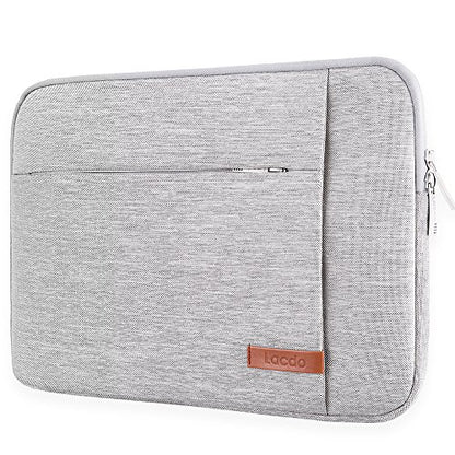 Lacdo Tablet Sleeve Case for 13 inch New iPad Air M4 M3 M2 2026-2024, 13 inch New iPad Pro M5 M4 2025-2024, 12.9 inch iPad Pro 6 5 4 3, iPad Pro Air 13 inch Sleeve, Protective Tablet Case Bag, Gray - color: Gray, size: New iPad Pro Air 12.9-13 Inch