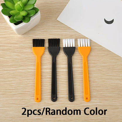 Cleaning Brush Set 2-Piece Compact Portable Brushes for Keyboards, Laptops and Electronic Devices Home Office Travel, Random - color: Random