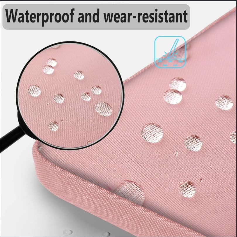 Hseok Laptop Shoulder Bag 15 15.6 16 Inch Briefcase,Compatible MacBook Pro/Neo 16",MacBook Air/Pro 15,XPS 15/16 and most 15.6-16 and Most 15-16 Notebooks,Spill-Resistant Handbag,Pink - color: Pink, size: 15-16 inch