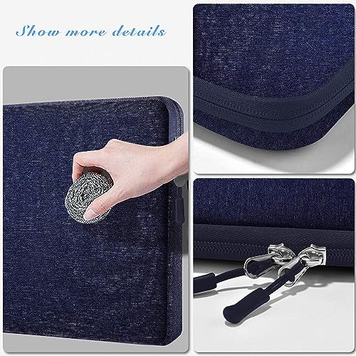 Hseok Laptop Case 13.3-14 Inch Sleeve, Water-Resistant Computer Bag Compatible with MacBook Neo/Pro 14" M5/M4/M3/M2/M1 and All 13.3" Mac Air/Pro, XPS 14 and Most Popular 13.3"-14" Notebook，D01B01 - color: D01B01, size: 13.3"