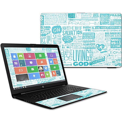 MightySkins Skin Compatible with HP 17t Laptop 17.3" (2017) - Faith | Protective, Durable, and Unique Vinyl Decal wrap Cover | Easy to Apply, Remove, and Change Styles | Made in The USA