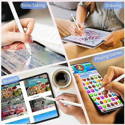 Active Stylus Pens for Touch Screens, Digital Stylish Pen Pencil Rechargeable Compatible with Most Capacitive Touch Screens