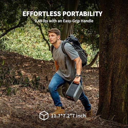 Dabbsson 298Wh Portable Power Station, 300W Solar Generator, 1.5X Extended Runtime,2xPure Sine Wave AC Outlets,60W USB-C, Smart APP, 300E for Outdoor Camping, Travel - style: 300E