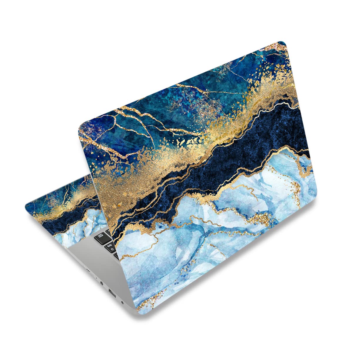 12.1 13 13.3 14 15 15.4 15.6 Inches Personalized Laptop Vinyl Skin Sticker Decal Universal Netbook Skin Sticker Reusable Notebook PC Art Decal Protector Cover Case (Marble 1) - color: Marble 1